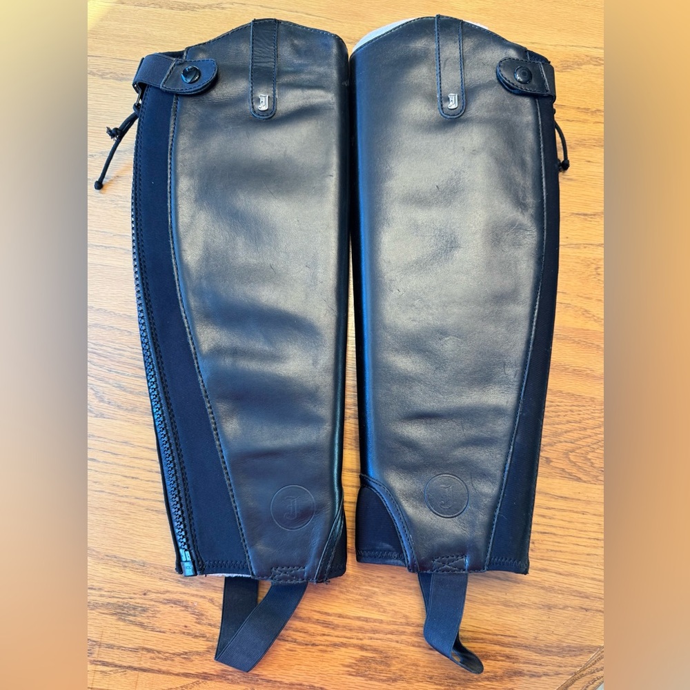Justin Leather Half Chaps